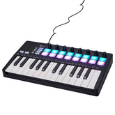 M-Vave SMK 25 II midi keyboard BLACK WHITE