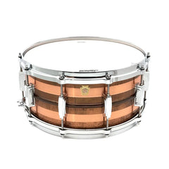 LUDWIG LC663S SNARE COPPER PHONIC RAW STRIPPED COPPER SD 6.5X14