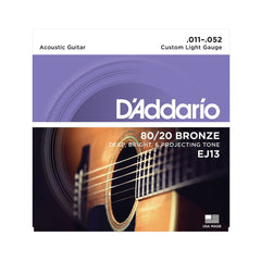 Daddario EJ 13 Acoustic guitar strings