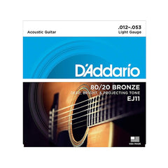 Daddario EJ 11 Acoustic guitar strings
