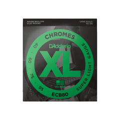 Daddario ECB-80 Bass Strings Flat Wound