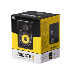 KRK KREATE 5 Speaker Powered Studio Monitor, 5in