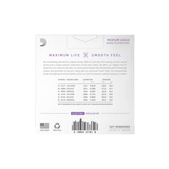 Daddario XSE1149 Electric Guitar Strings coating