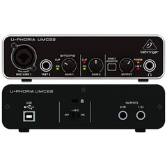 Behringer UMC22 Soundcard Audio Interface