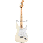 Fender Standard Stratocaster Electric Guitar, Maple FB, Olympic White