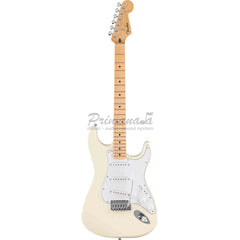 Fender Standard Stratocaster Electric Guitar, Maple FB, Olympic White