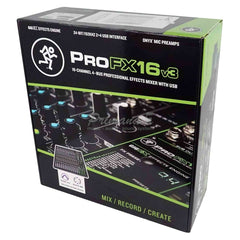 Mackie ProFX16 V3 Professional Mixer Compact