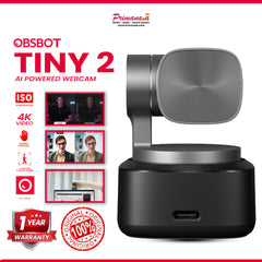 OBSBOT Tiny 2 Webcam PTZ 4K AI Tracking Kamera PC Computer