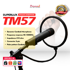 Superlux TM57 Mic Dynamic Cardioid Instrumen