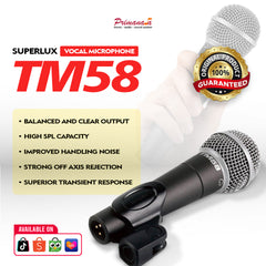 Superlux TM58 Mic Cable