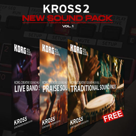 Kabar Gembira Pengguna Korg KROSS 2 : DOWNLOADABLE CONTENT