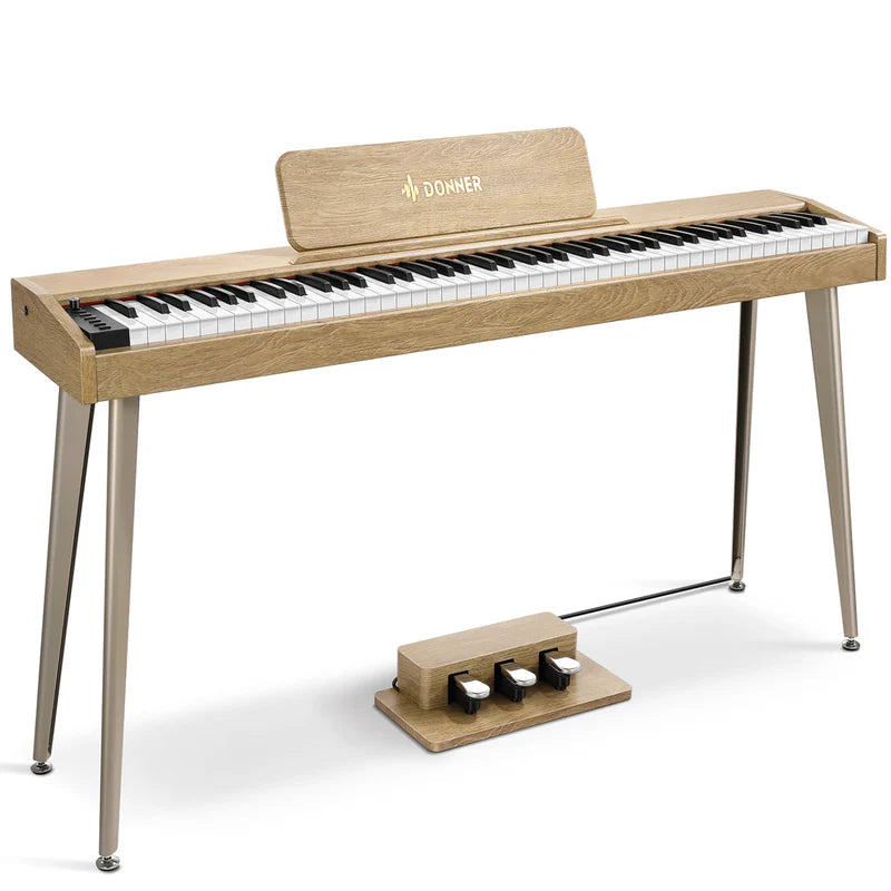 Donner DDP-60 Light Wood Grain 88-keys