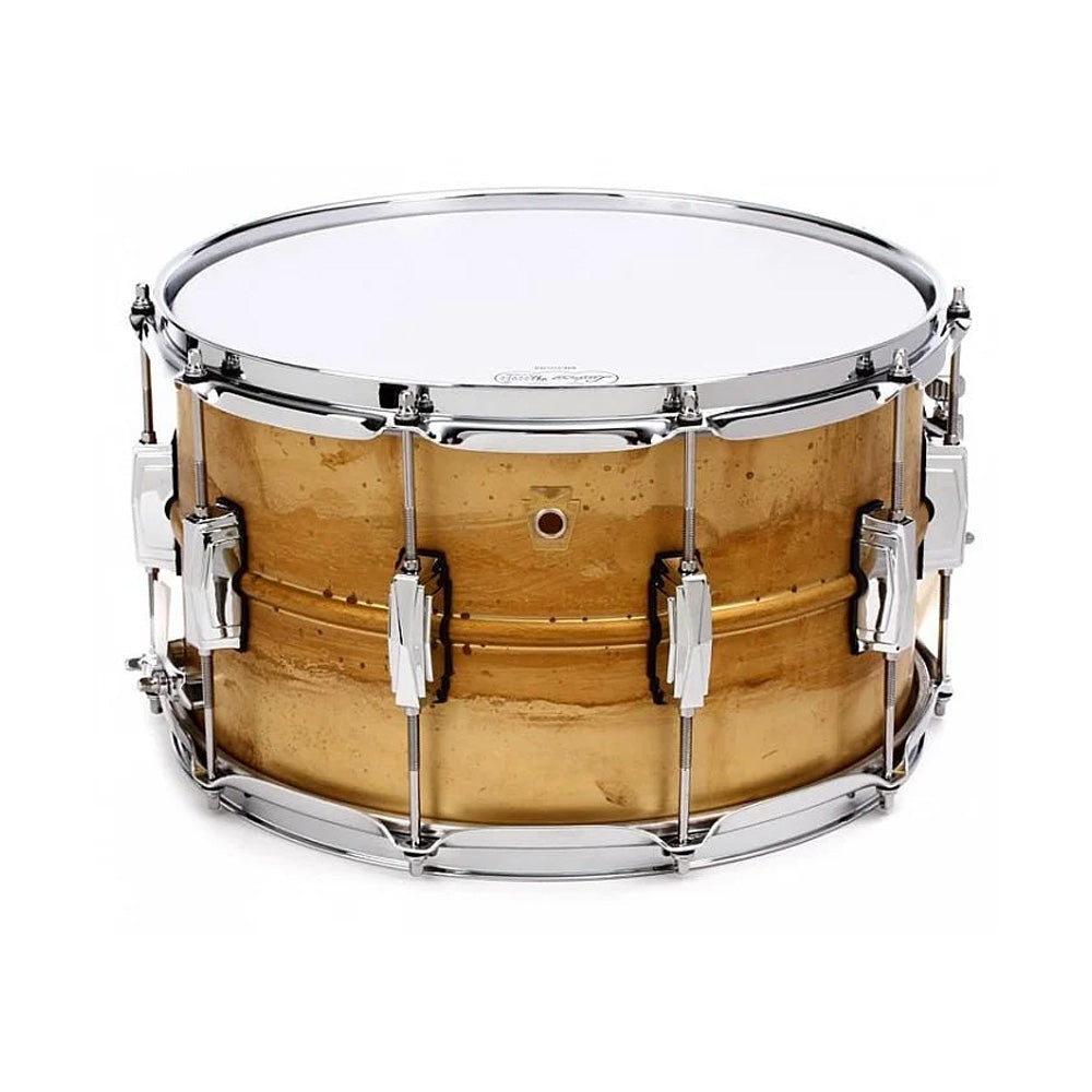LUDWIG LB484R SNARE  BLACK BEAUTY RAW BRASS TUBE LUG, 8X14