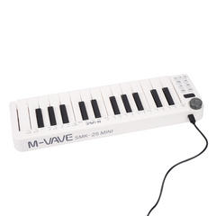 M-Vave SMK 25 MINI midi keyboard WHITE