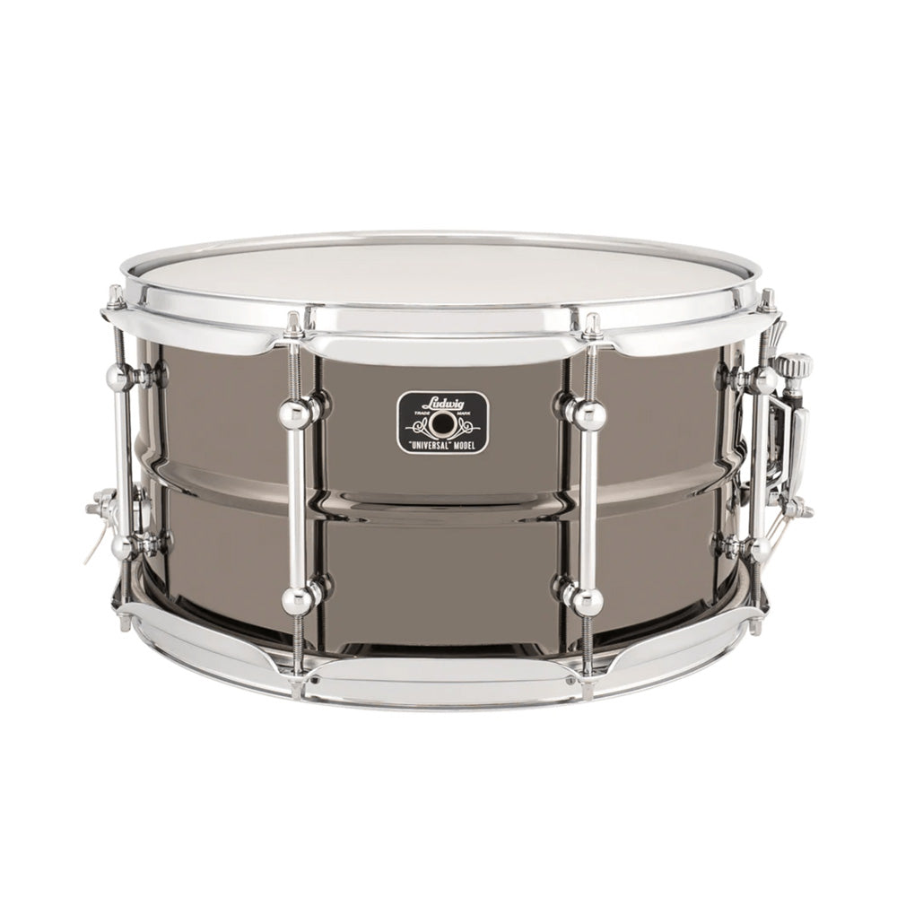 LUDWIG LU0814CDIR SNARE BLACKMAGIC UNIVERSAL BRASS  W/CHROME 8x14