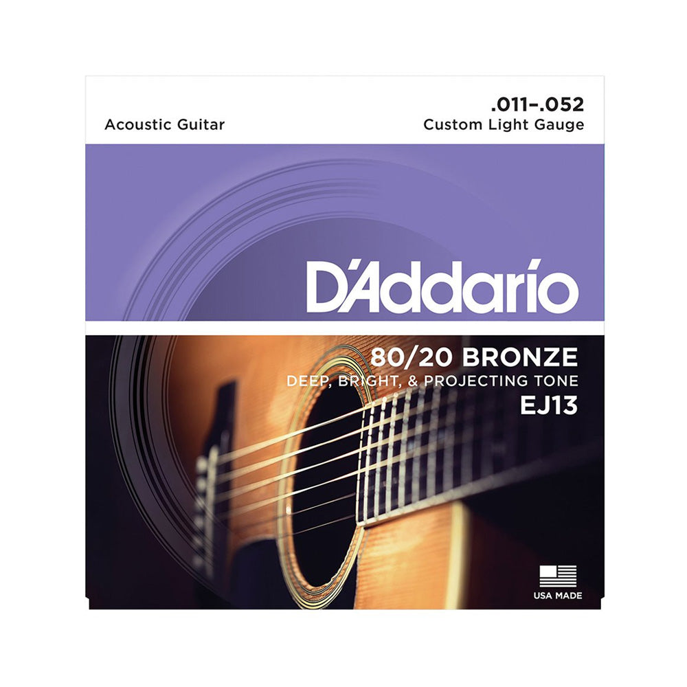 Daddario EJ 13 Acoustic guitar strings
