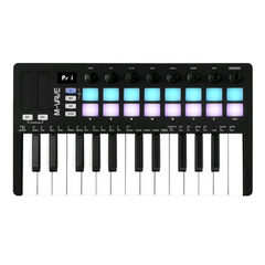 M-Vave SMK 25 II midi keyboard BLACK WHITE
