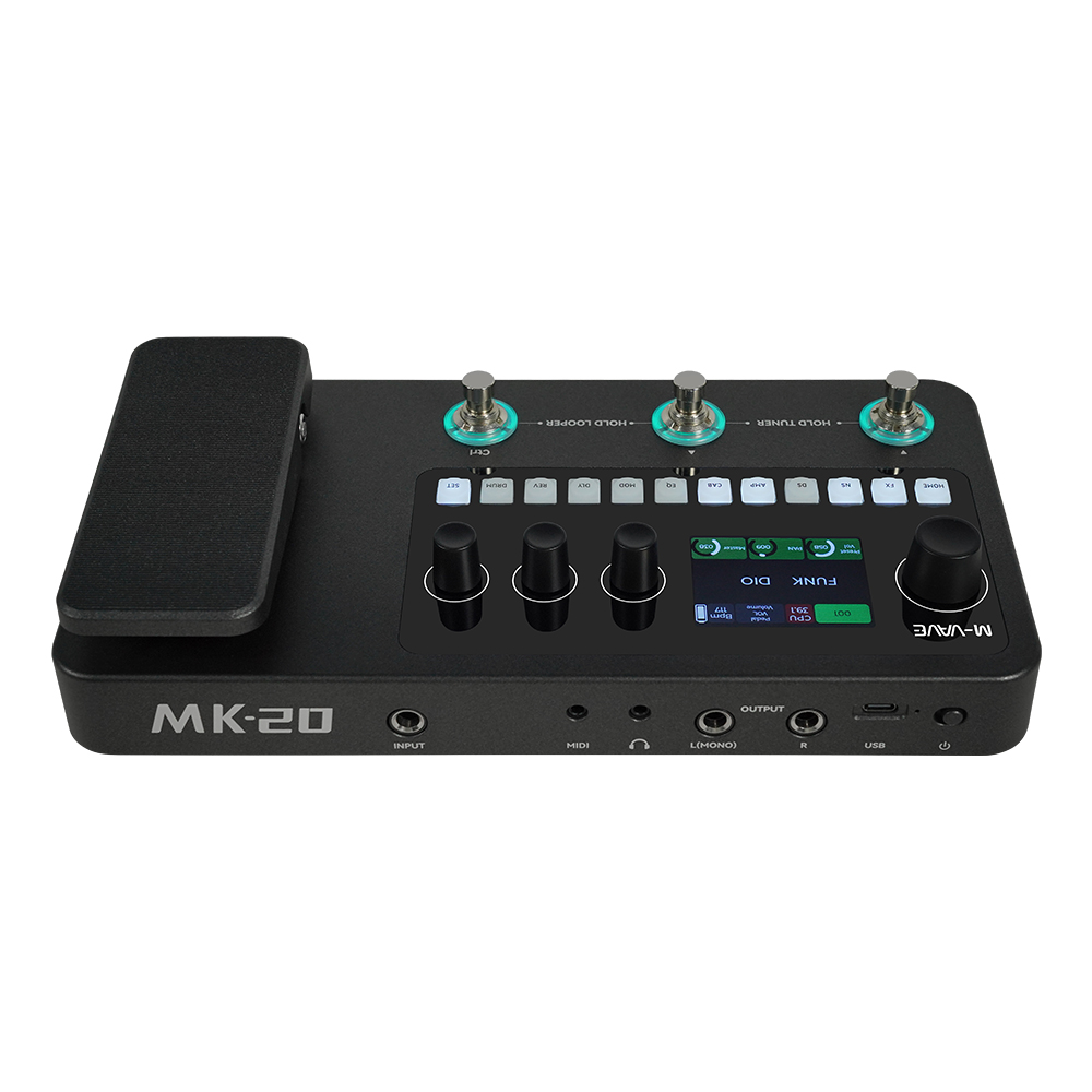 M-Vave MK-20 Guitar, Bass Multi Effects Processor