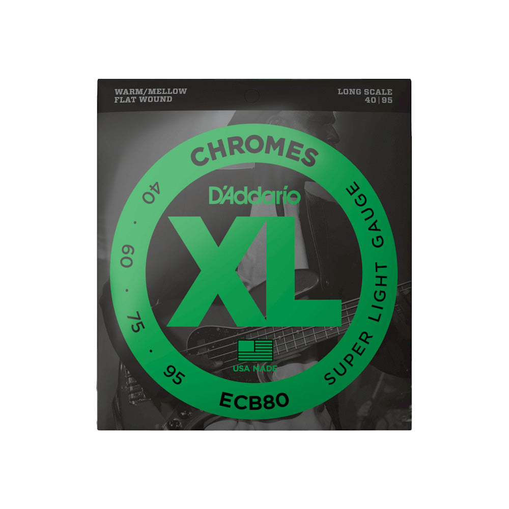 Daddario ECB-80 Bass Strings Flat Wound