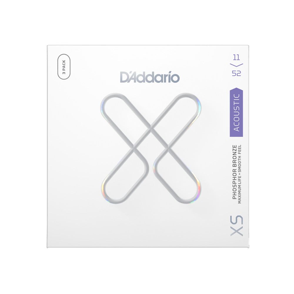 Daddario XSAPB1152  Acoustic Guitar Strings phospor bronze coating