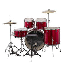LUDWIG LC19514XCDIR ACCENT DRIVE RED SPARKLE