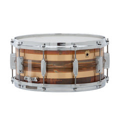 LUDWIG LC663S SNARE COPPER PHONIC RAW STRIPPED COPPER SD 6.5X14