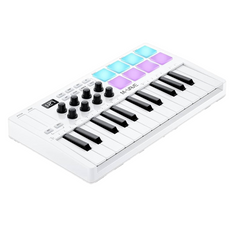 M-Vave SMK 25 II midi keyboard WHITE