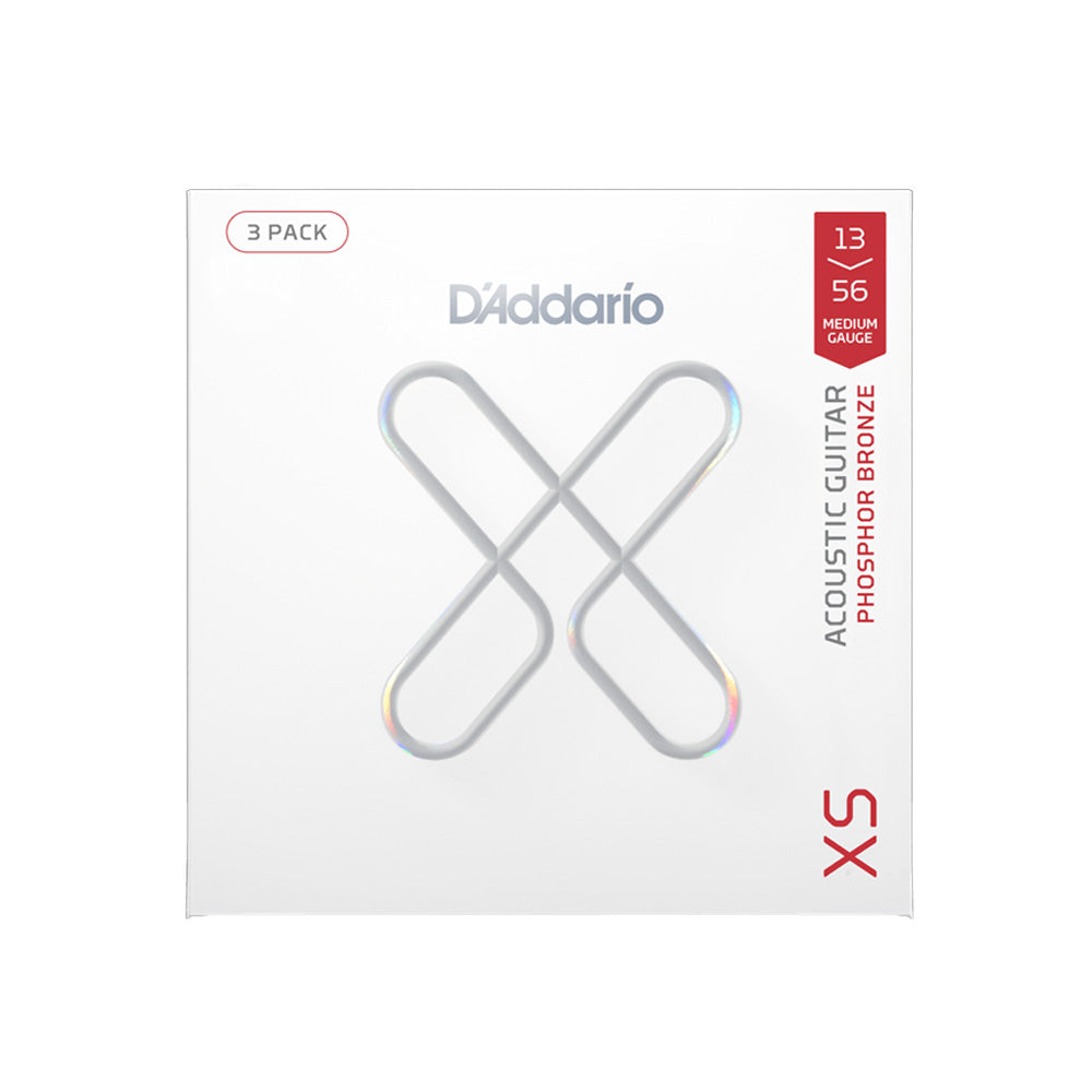 Daddario XSAPB1356 Acoustic Guitar Strings Phospor bronze coating