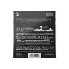 Daddario ECB-81SL Bass Strings Flat Wound