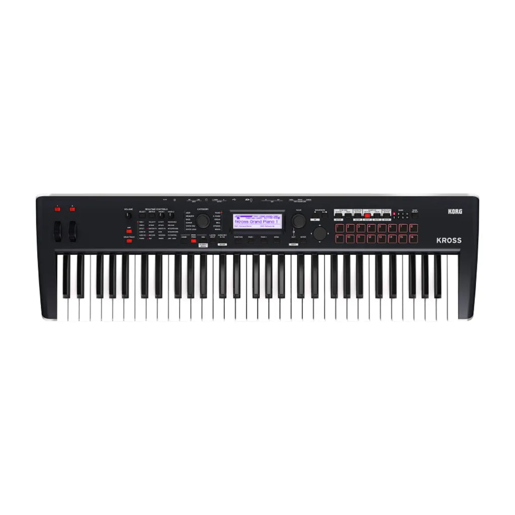 Korg Kross 2 61 Synthesizer Dark Blue