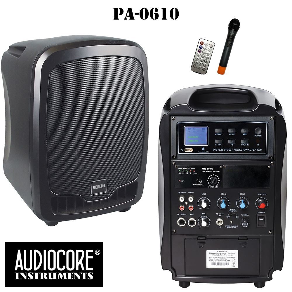Audiocore PA-0610 Portable Speaker