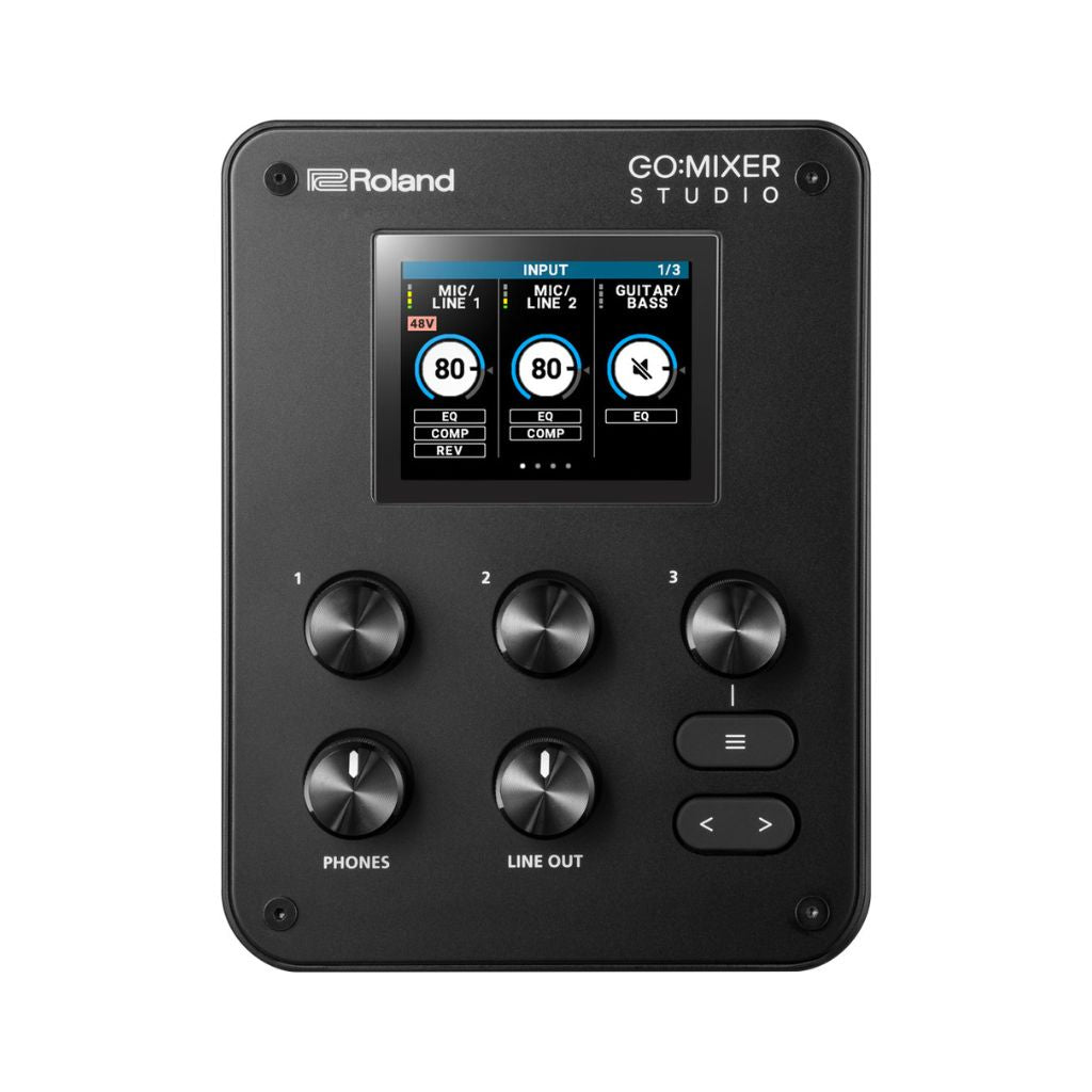 Roland GO-Mixer Studio Mobile Audio Mixer