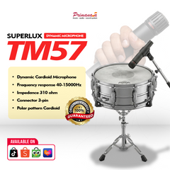 Superlux TM57 Mic Dynamic Cardioid Instrumen
