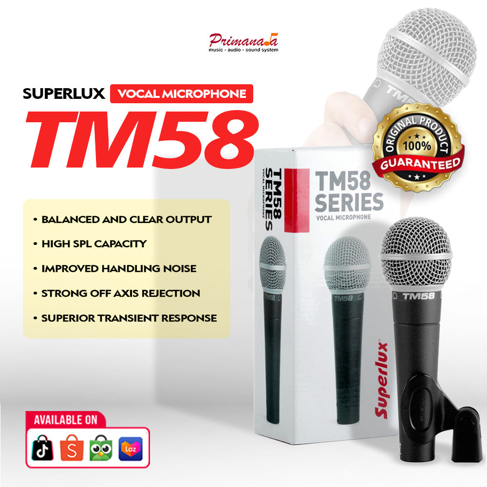 Superlux TM58 Mic Cable