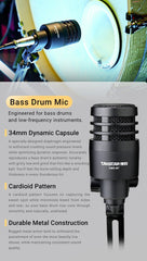 Takstar DMS M7 Mic Drum 7 Piece