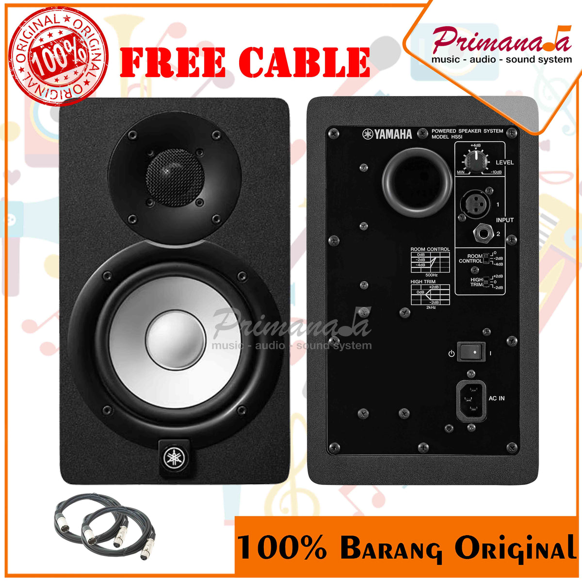 Yamaha HS5i Flat Monitor